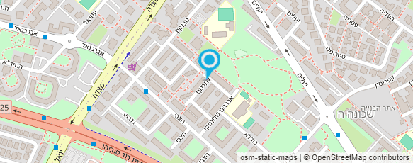 מפת הגעה אל ביה"ס להצלחה - משה אביב