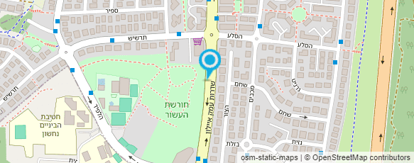 מפת הגעה אל רותם מוצרי דיו ומדפסות