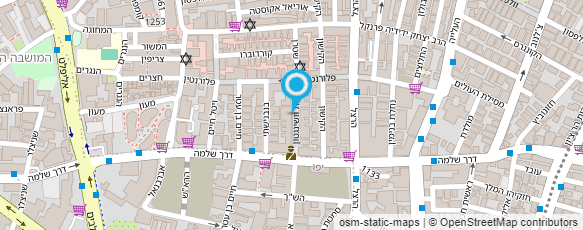 מפת הגעה אל קינן עיצוב וניהול עיצוב