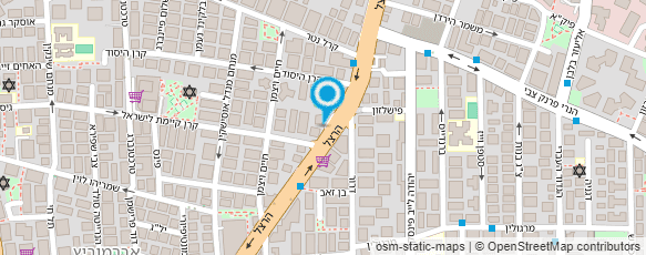 מפת הגעה אל כלה יפה