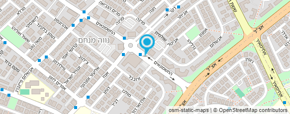 מפת הגעה אל עיצוב שיער אוהד o.s hair design