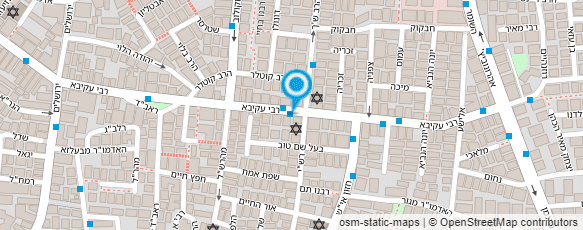 מפת הגעה אל אבי אופנה לגבר