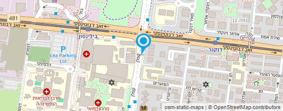 מפת הגעה אל אמיל א.א. שירותים ושיפוצים