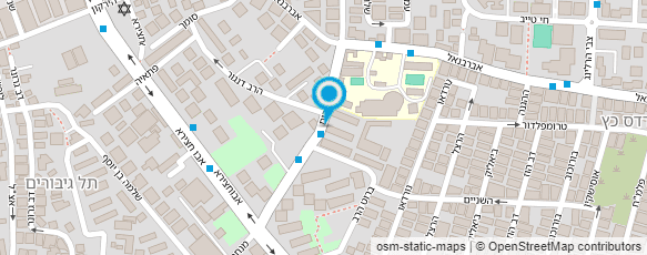 מפת הגעה אל בי"ס קשרים - אהל שרה