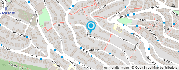 מפת הגעה אל ד"ר מקסים שטיינר