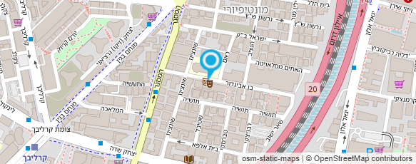 מפת הגעה אל וייב-מועדון