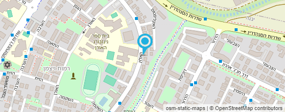 מפת הגעה אל פרסונל סטודיו