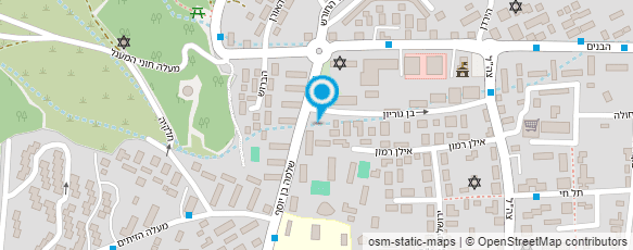 מפת הגעה אל שן  חצור