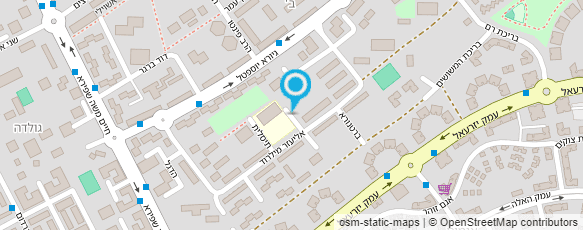 מפת הגעה אל חב"ד בנים אור מנחם