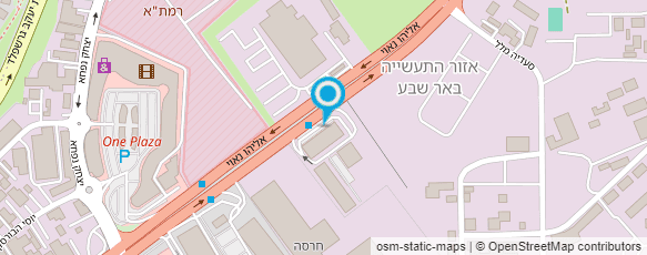 מפת הגעה אל יונידרס תדמית - unidress