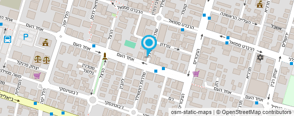 מפת הגעה אל י.ש מחסני מזון