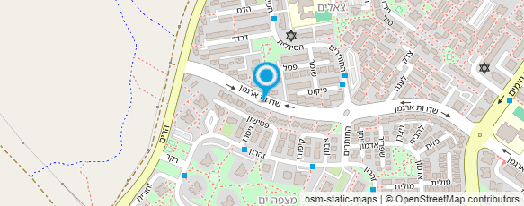 מפת הגעה אל צ'רלי אטרקציות