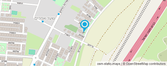 מפת הגעה אל קולודיצקי ערן- אדריכל נוף