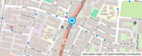 מפת הגעה אל ד"ר ספיטקובסקי מרינה