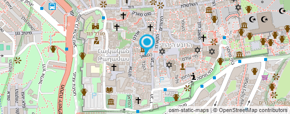 מפת הגעה אל החוויה הירושלמית