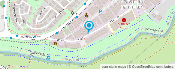 מפת הגעה אל פרופ' ווייס בועז