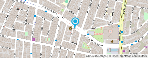 מפת הגעה אל חותם שיווק שטחי פרסום