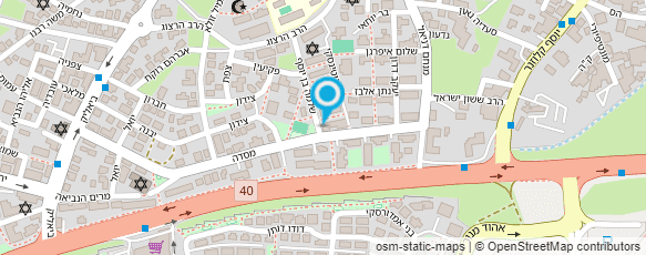 מפת הגעה אל נ.ט.י חפירות ופיתוח