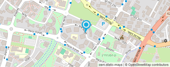 מפת הגעה אל מזרחי דינה שירותי קלדנות