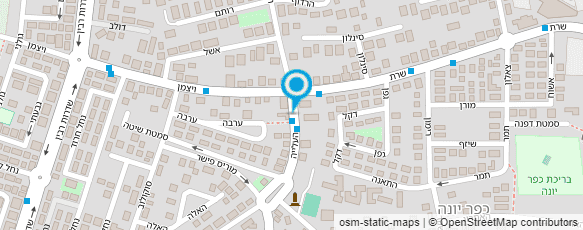 מפת הגעה אל דורון גיזום וכריתת עצים