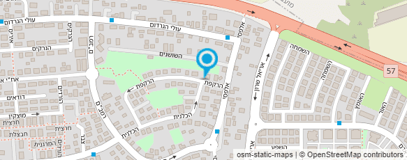 מפת הגעה אל סתיו פרטוש - אדריכלות ועיצוב