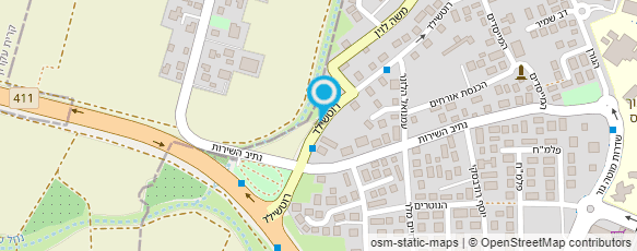 מפת הגעה אל מוניות לב מזכרת