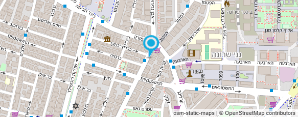 מפת הגעה אל עו"ד דודי טל