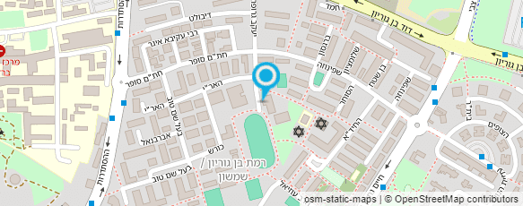 מפת הגעה אל מרכז חושב - קורסים והכשרות