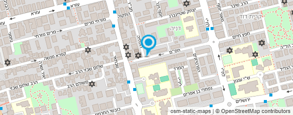 מפת הגעה אל עינת טיפולים