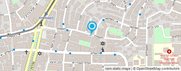 מפת הגעה אל אנ.אר.ג'י  שרותי הובלה