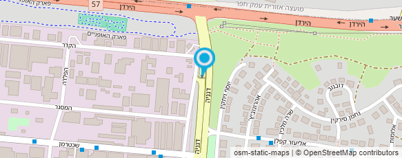 מפת הגעה אל בית ספר לנהיגה "שגיא"