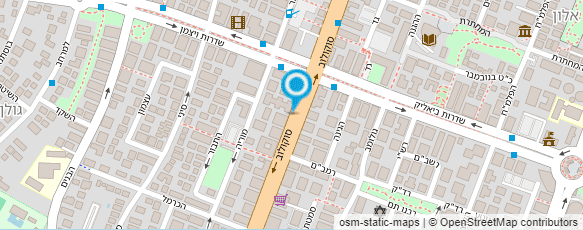 מפת הגעה אל שורוס תכשיטים