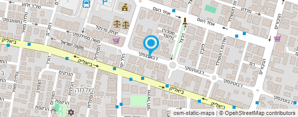 מפת הגעה אל עו"ד לבייב נתן