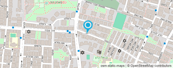 מפת הגעה אל סטודיו מיכל דגן