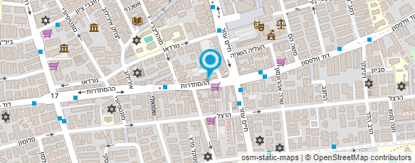 מפת הגעה אל מתן חן שירותי סיעוד