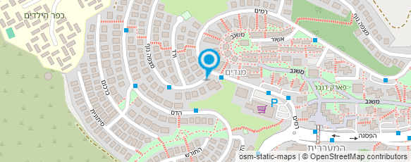 מפת הגעה אל תומר רוזן מורה ומטפל שיטת פלדנקרייז