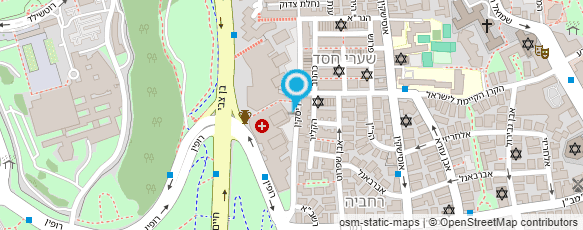 מפת הגעה אל המרכז הישראלי לאוסטאופתיה