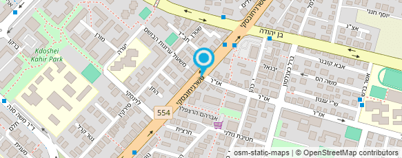 מפת הגעה אל צימר אסתר'ס פלייס