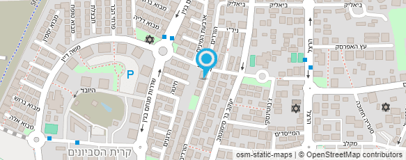 מפת הגעה אל משה האוזמן