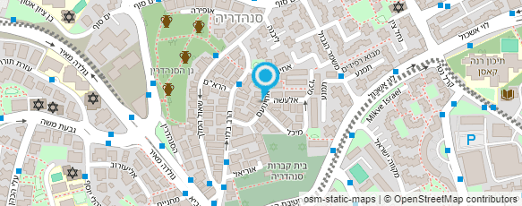 מפת הגעה אל ישיבת מבקשי השם