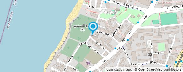 מפת הגעה אל יוגה ברחוב קדם