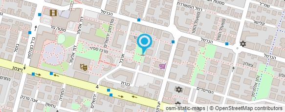 מפת הגעה אל הגן הקסום