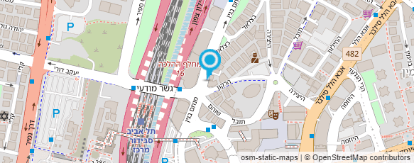 מפת הגעה אל עו"ד עמנואל מגלד