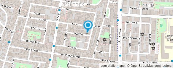 מפת הגעה אל ג.מ.ל שירותי נקיון ואחזקה