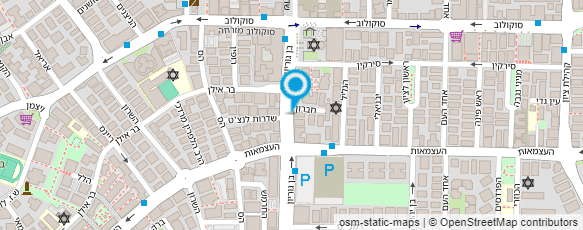 מפת הגעה אל יריב גולן עיצוב שיער