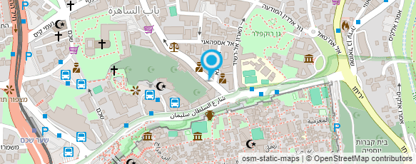 מפת הגעה אל מטחנת קפה צנדוקה