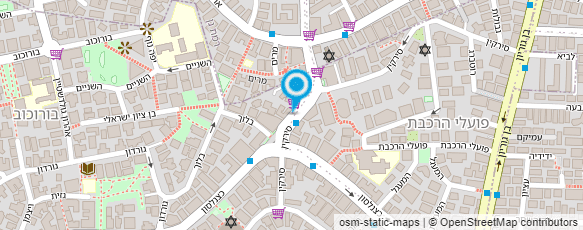 מפת הגעה אל ישראמרקט