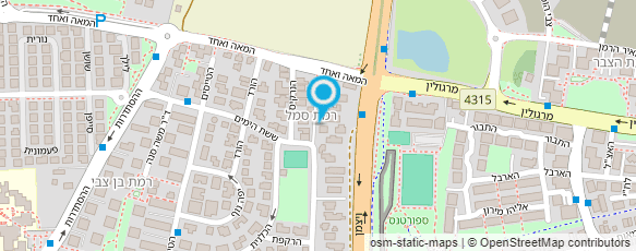 מפת הגעה אל טעים להכיר- אסף סולומון