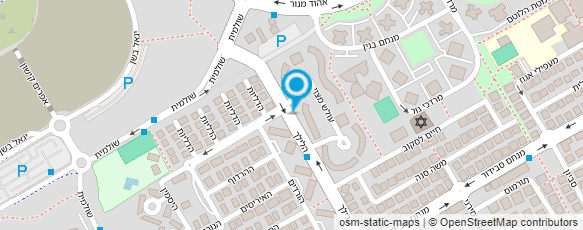 מפת הגעה אל גביש שוץ יעל