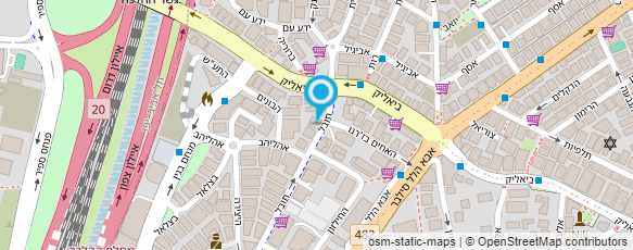 מפת הגעה אל מפגש בר לין